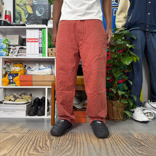 SUPREME SS23 RUST BAGGY JEANS