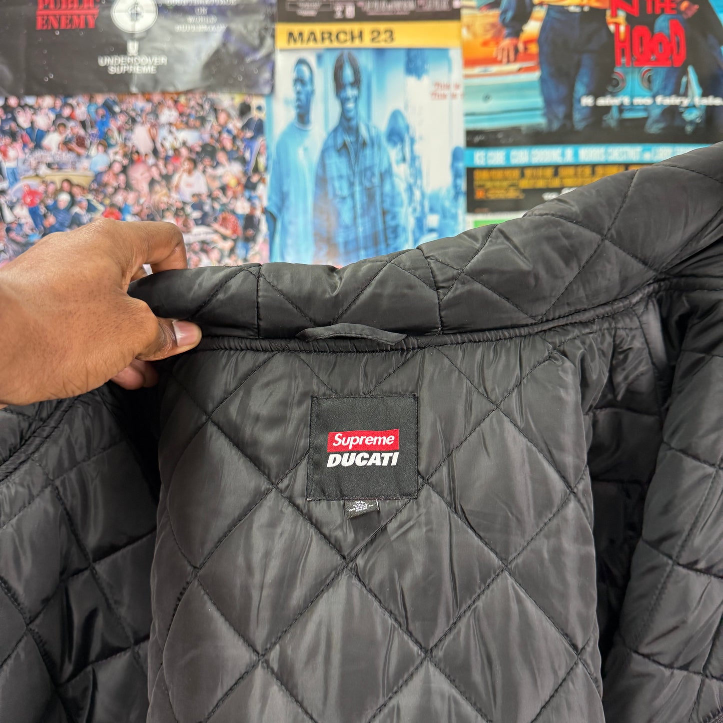 SUPREME SS24 DUCATI HOODED WORK JACKET