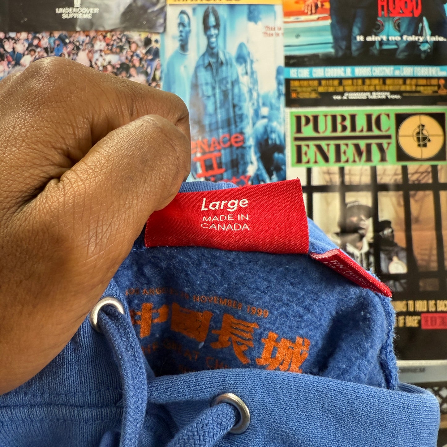 SUPREME FW22 GREAT CHINA WALL SWORD HOODIE