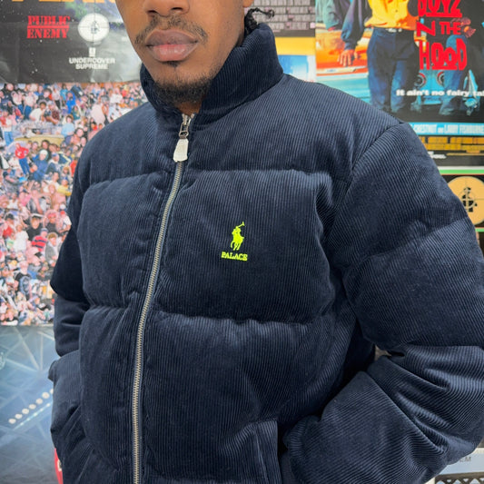 PALACE FW18 RALPH LAUREN CORDUROY DOWN JACKET