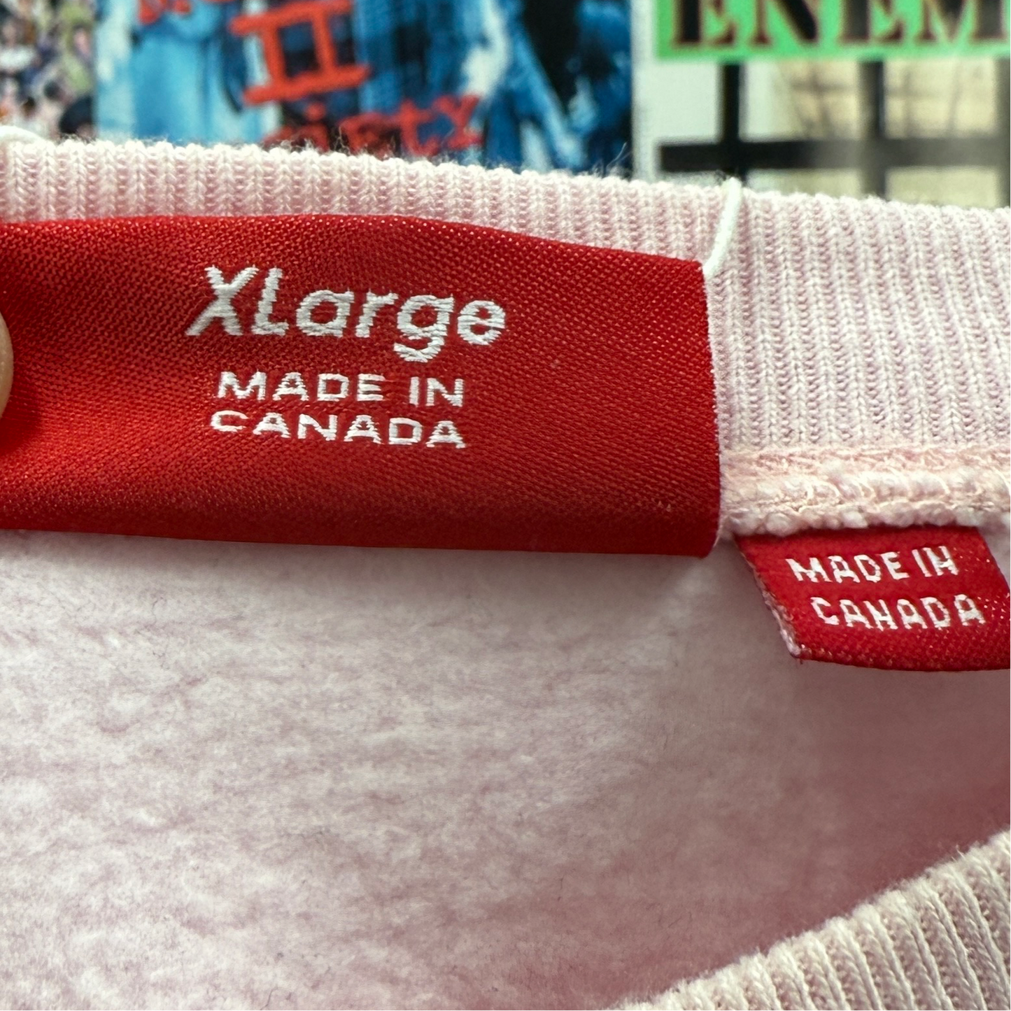 SUPREME 2006 JUSTICE PINK CREWNECK