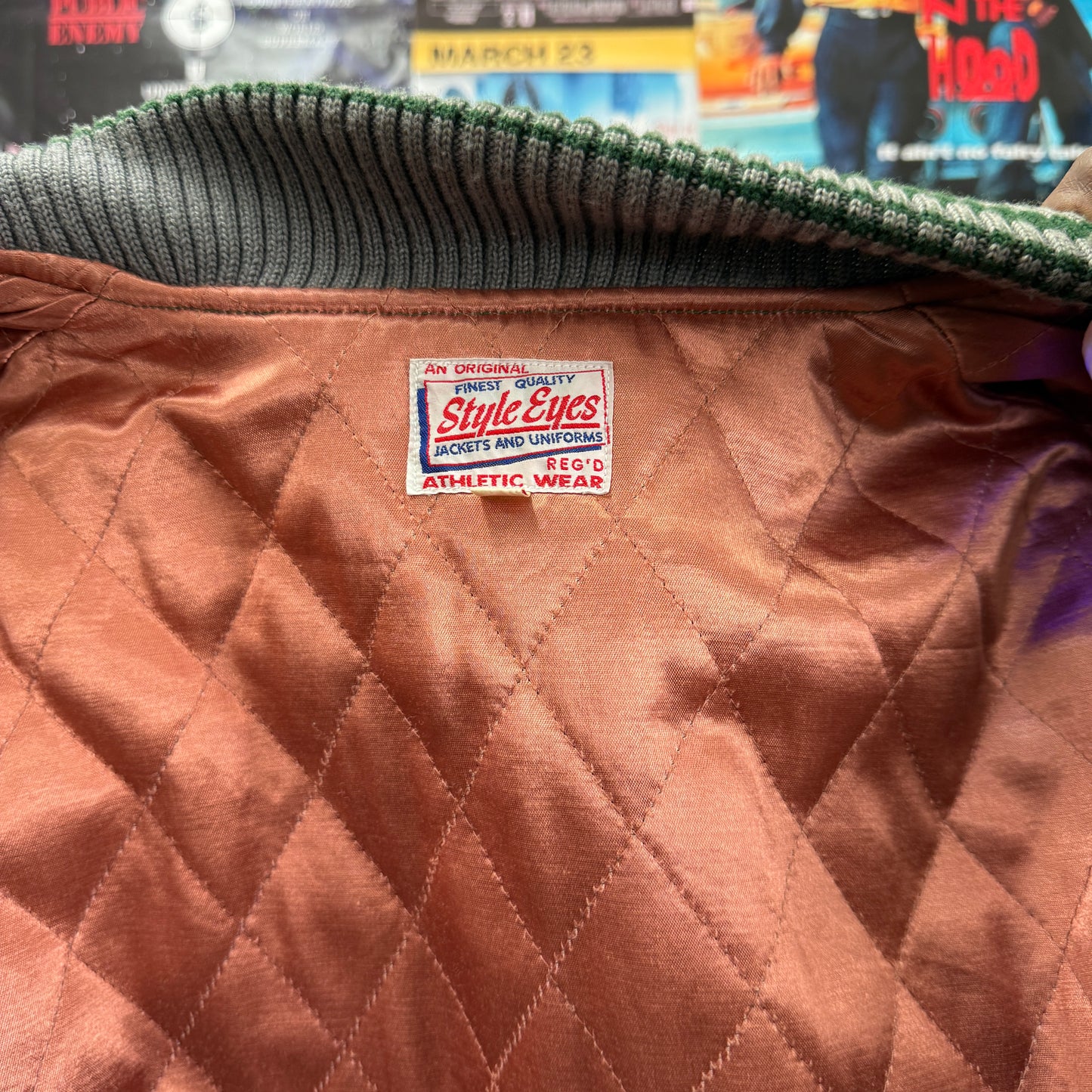 WHITESVILLE VINTAGE VARSITY LETTERMAN JACKET