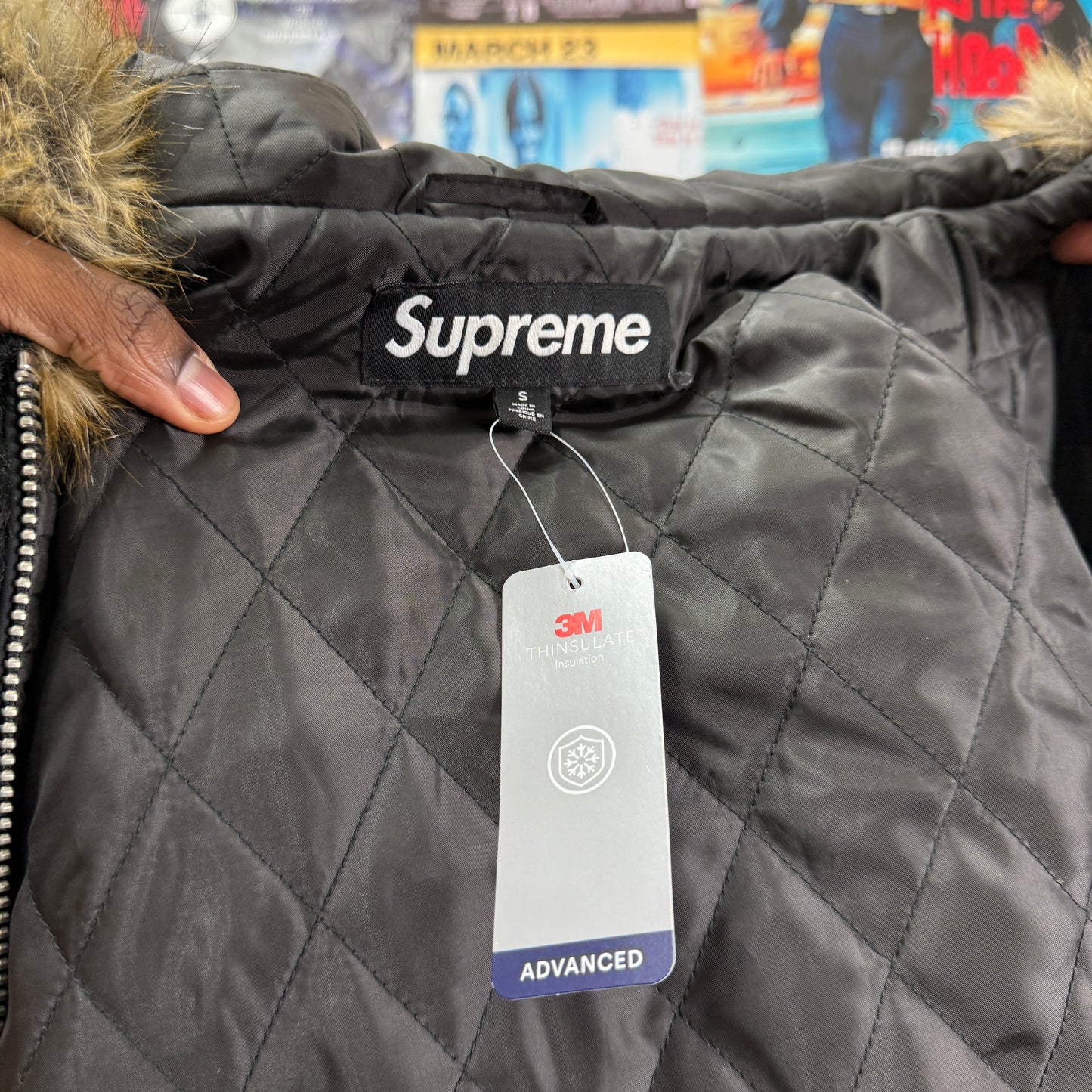 SUPREME FW23 FAUX FUR ALASKA PARKA JACKET