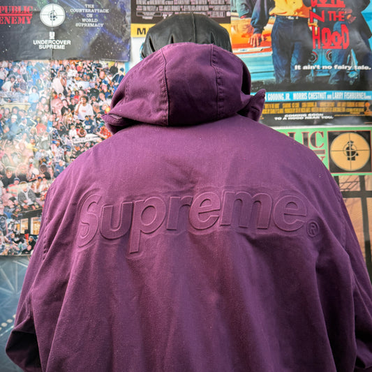 SUPREME SS21 HOODED FACEMASK PARKA JACKET
