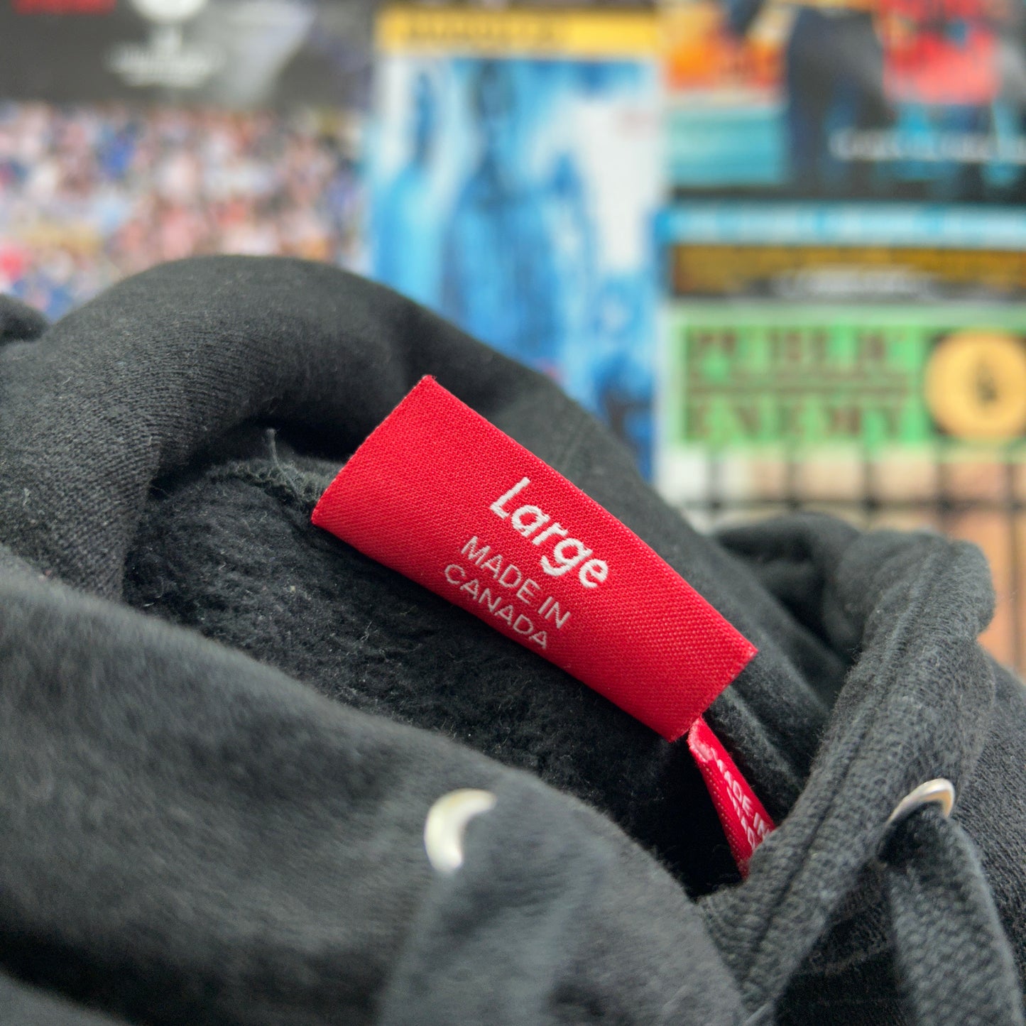 SUPREME FW21 BLACK BOX LOGO HOODIE