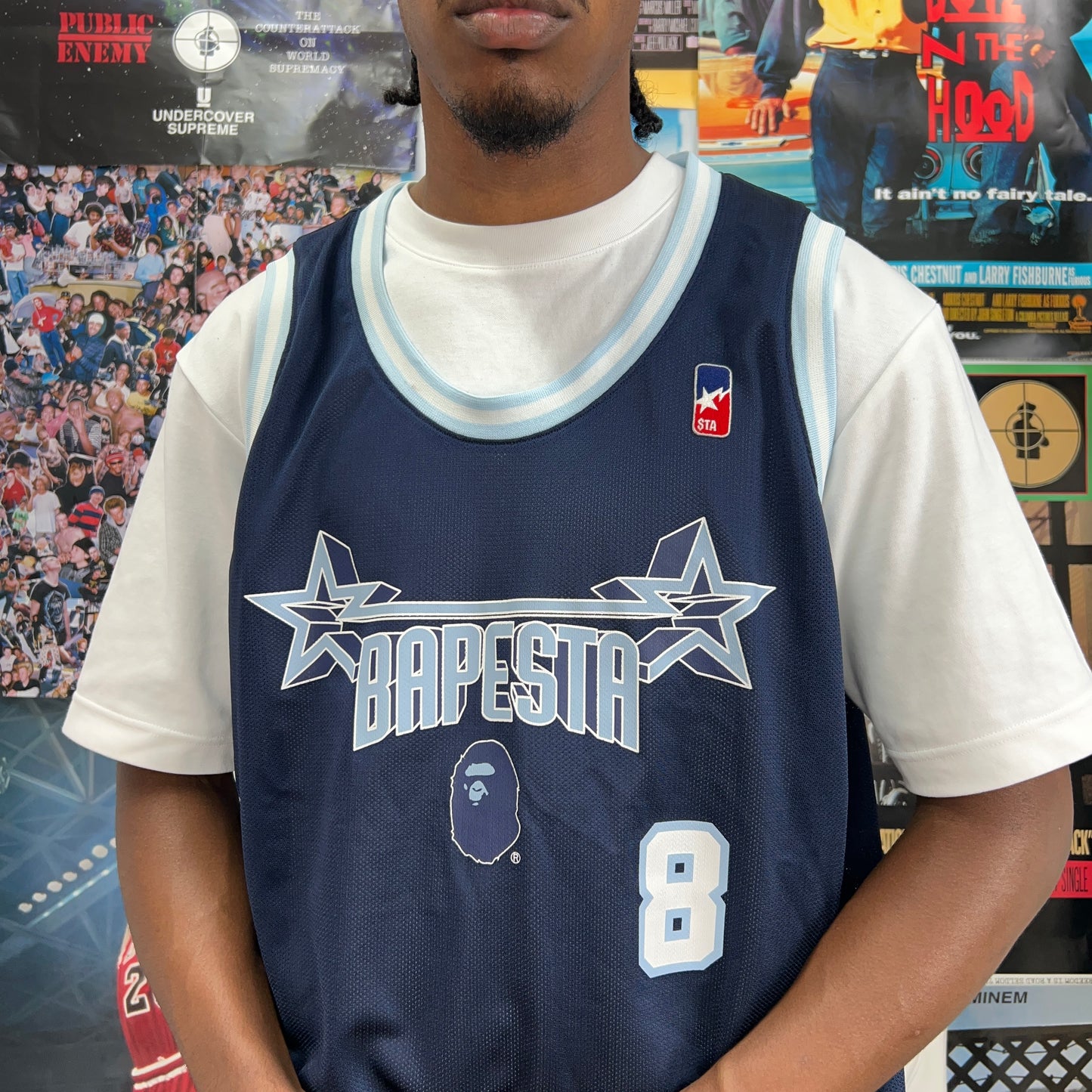 BAPE EARLY 2000s BAPESTA BASKETBALL VEST