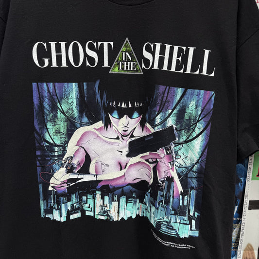 GEEKS RULE GHOST IN THE SHELL TEE BLACK