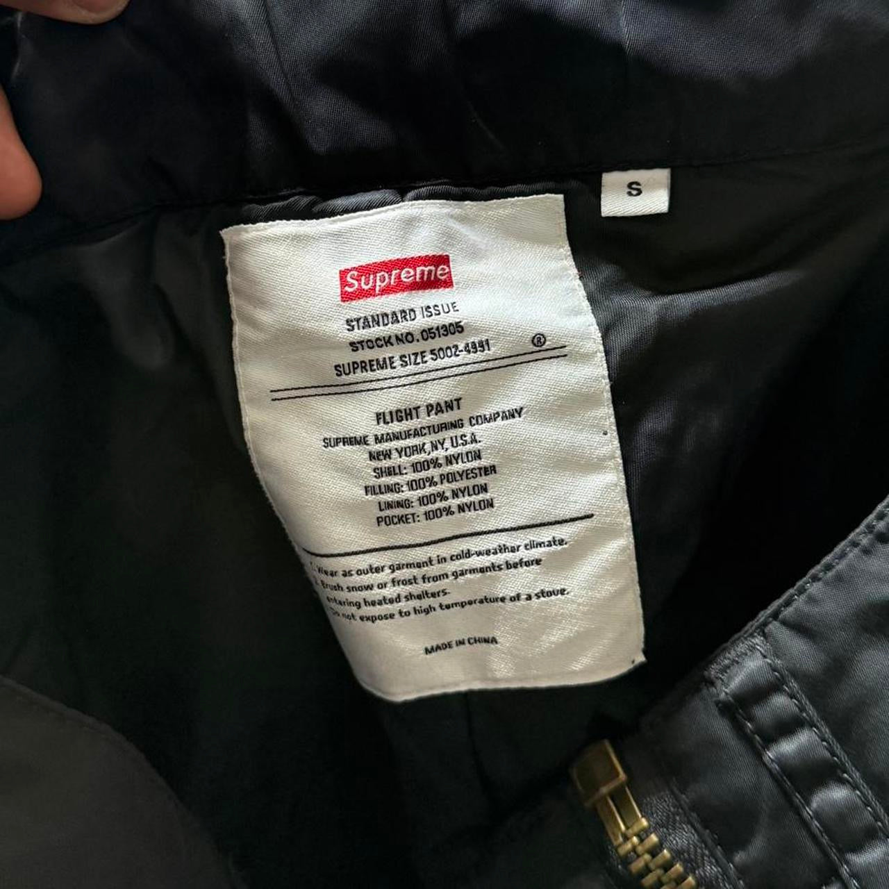 SUPREME ALPHA INDUSTRIES FW23 COTTON TWILL FLIGHT PANT