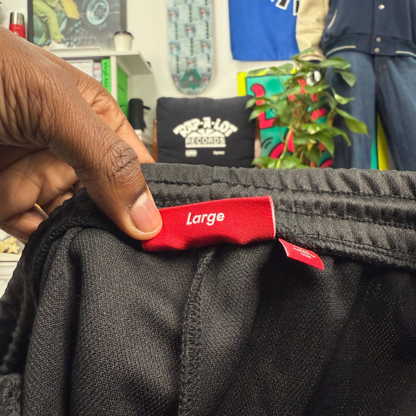 SUPREME SS25 WORLDWIDE TRICOT TRACK PANT