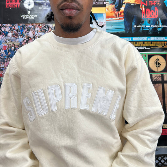 VINTAGE CREAM SUPREME ARC CREWNECK