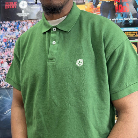 DENIM TEARS GREEN PEACE WREATH POLO