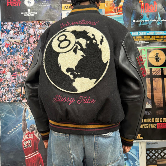 STUSSY 40TH ANNIVERSARY IST VARSITY JACKET