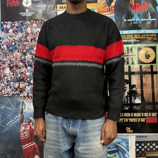 SUPREME FW25 BRUSHED STRIPE SWEATER