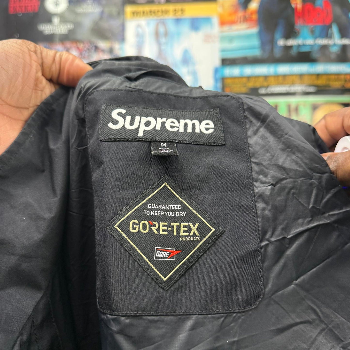 SUPREME SS25 2 IN 1 GORETEX SHELL + QUILTED LINER VEST (NO HOOD)