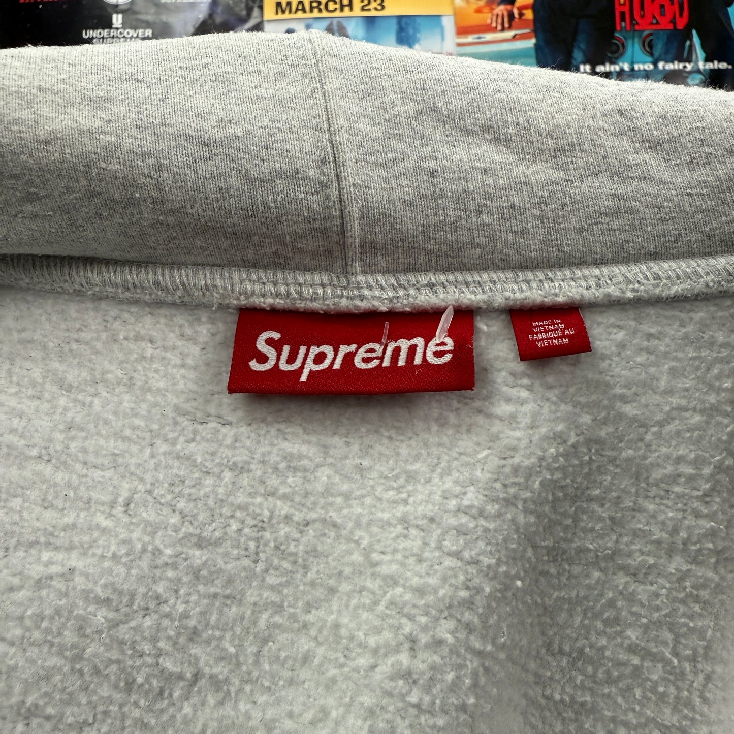 SUPREME FW24 WORK ZIP UP HOODED SWEATSHIRT