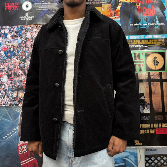 SUPREME FW24 KINDERMANN UNCUT CORDUROY CAR COAT