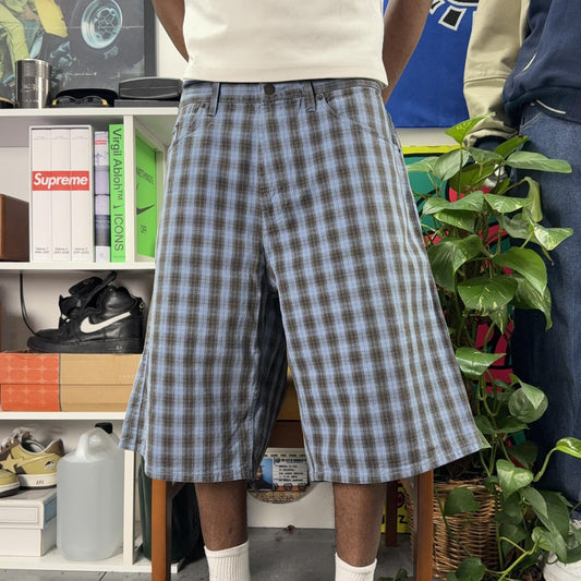 SUPREME SS24 PLAID BAGGY SHORTS