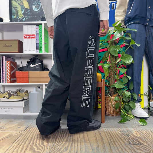 SUPREME FW25 SPELLOUT EMBROIDERED RIPSTOP TRACK PANT
