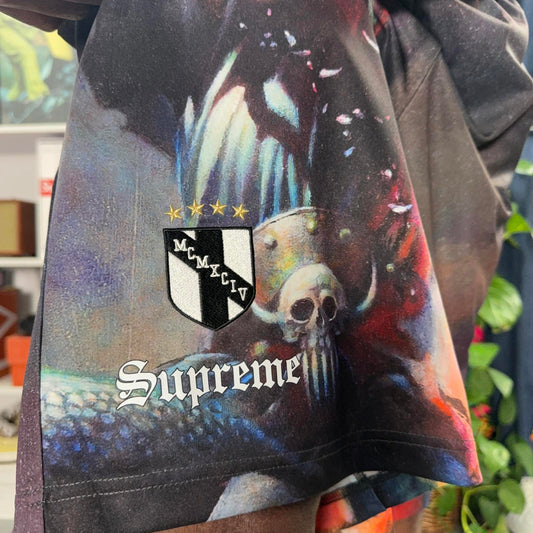 SUPREME FW24 FRANK FRAZETTA SOCCER SHORTS