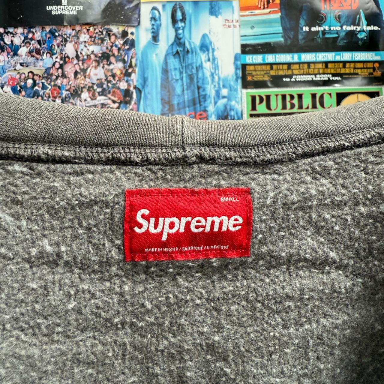 SUPREME SS24 OVERDYED SMALL BOX ZIP UP HOODIE