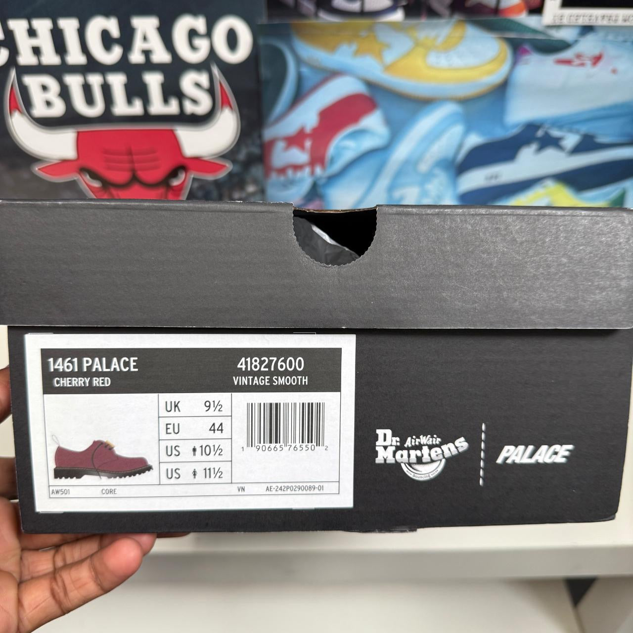 PALACE DR MARTENS CHERRY RED 1461 BOOT