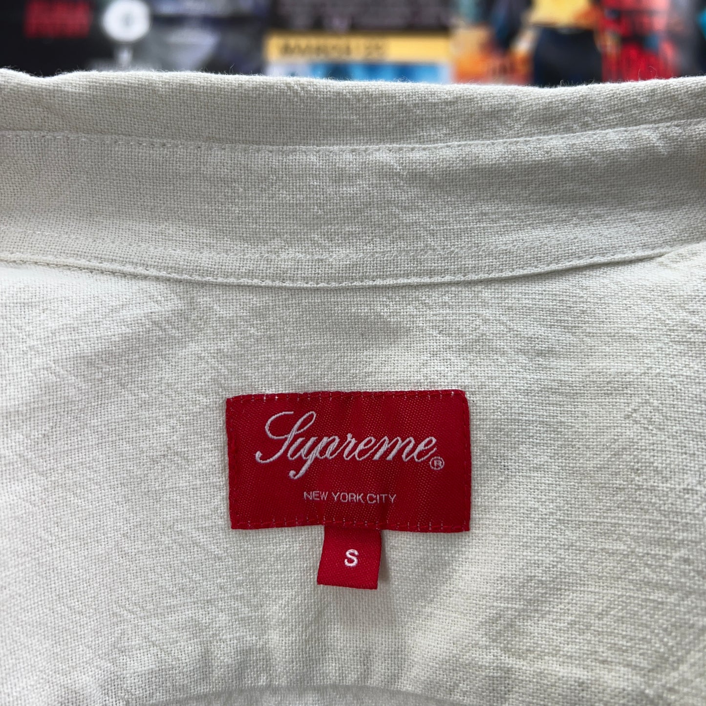 SUPREME SS23 NEEDLEPOINT SHIRT