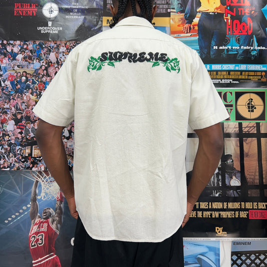 SUPREME SS23 NEEDLEPOINT SHIRT