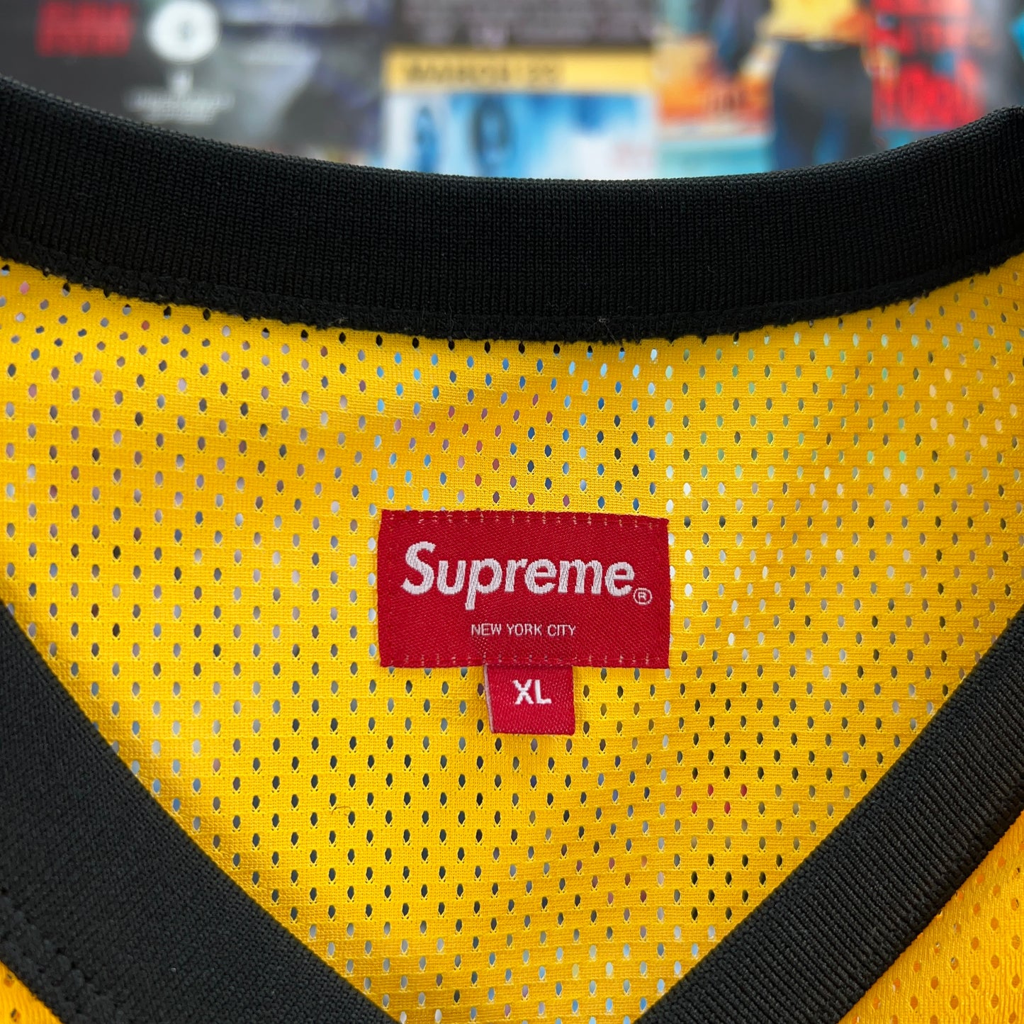 SUPREME SS19 OL'DIRTY BASTARD FOOTBALL JERSEY