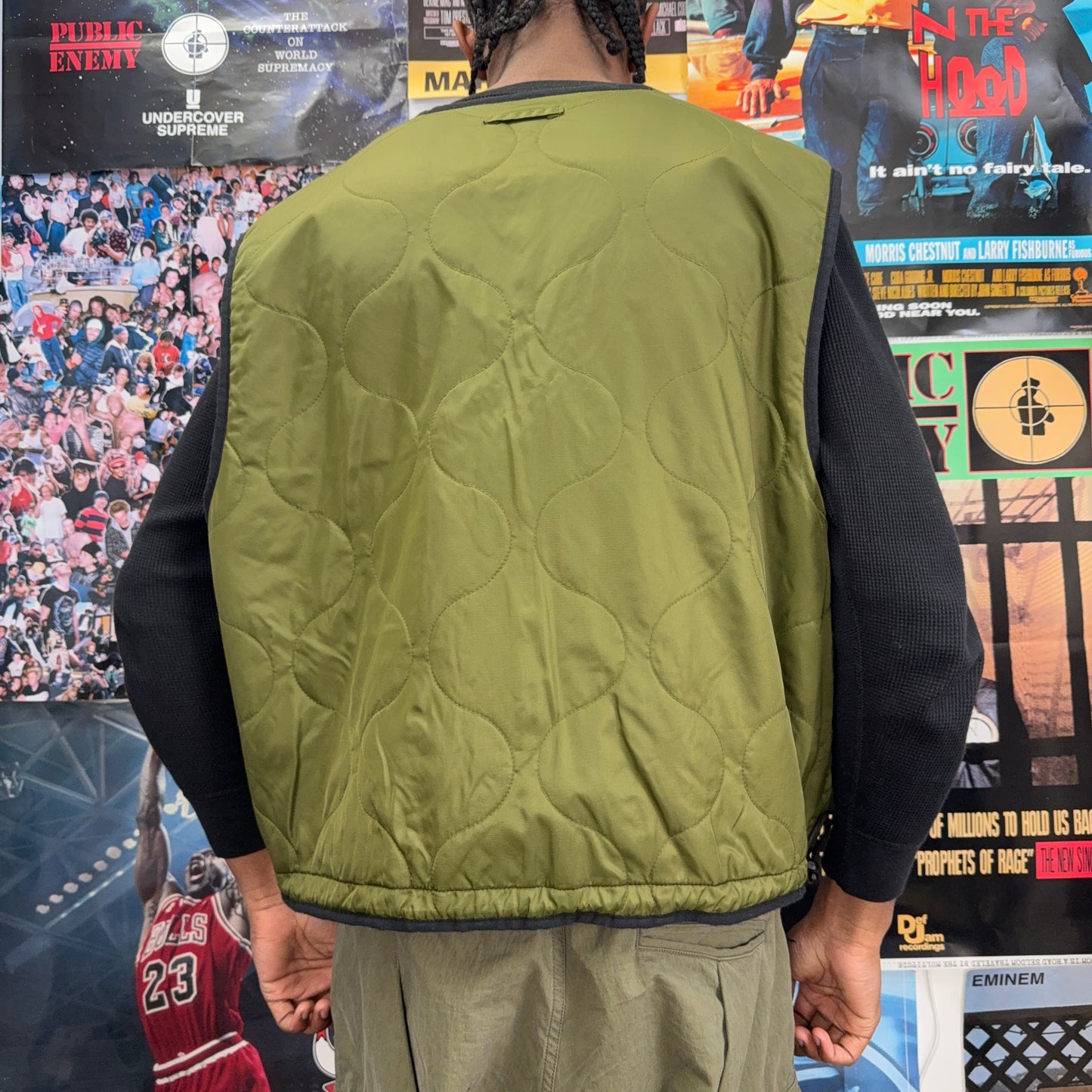 SUPREME SS24 MA-1 REVERSIBLE VEST