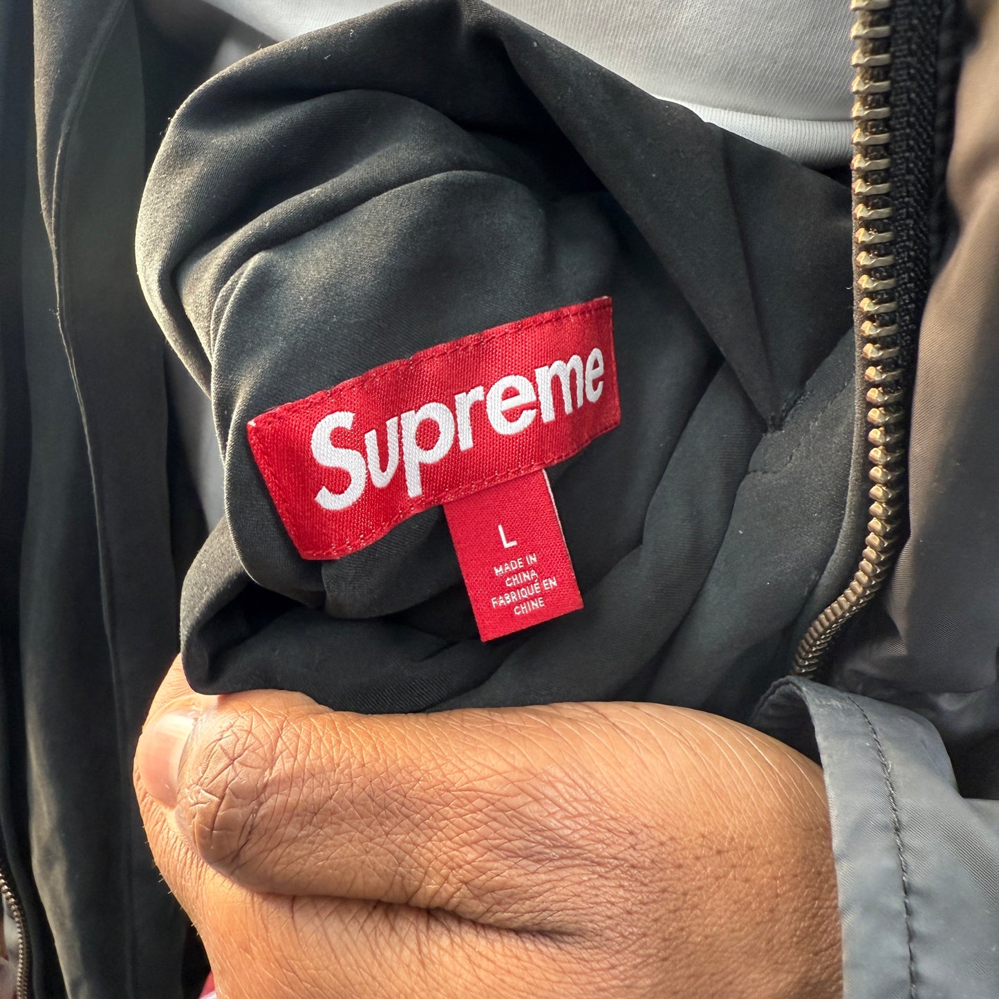 SUPREME SS24 REVERSIBLE DOWN PUFFER JACKET