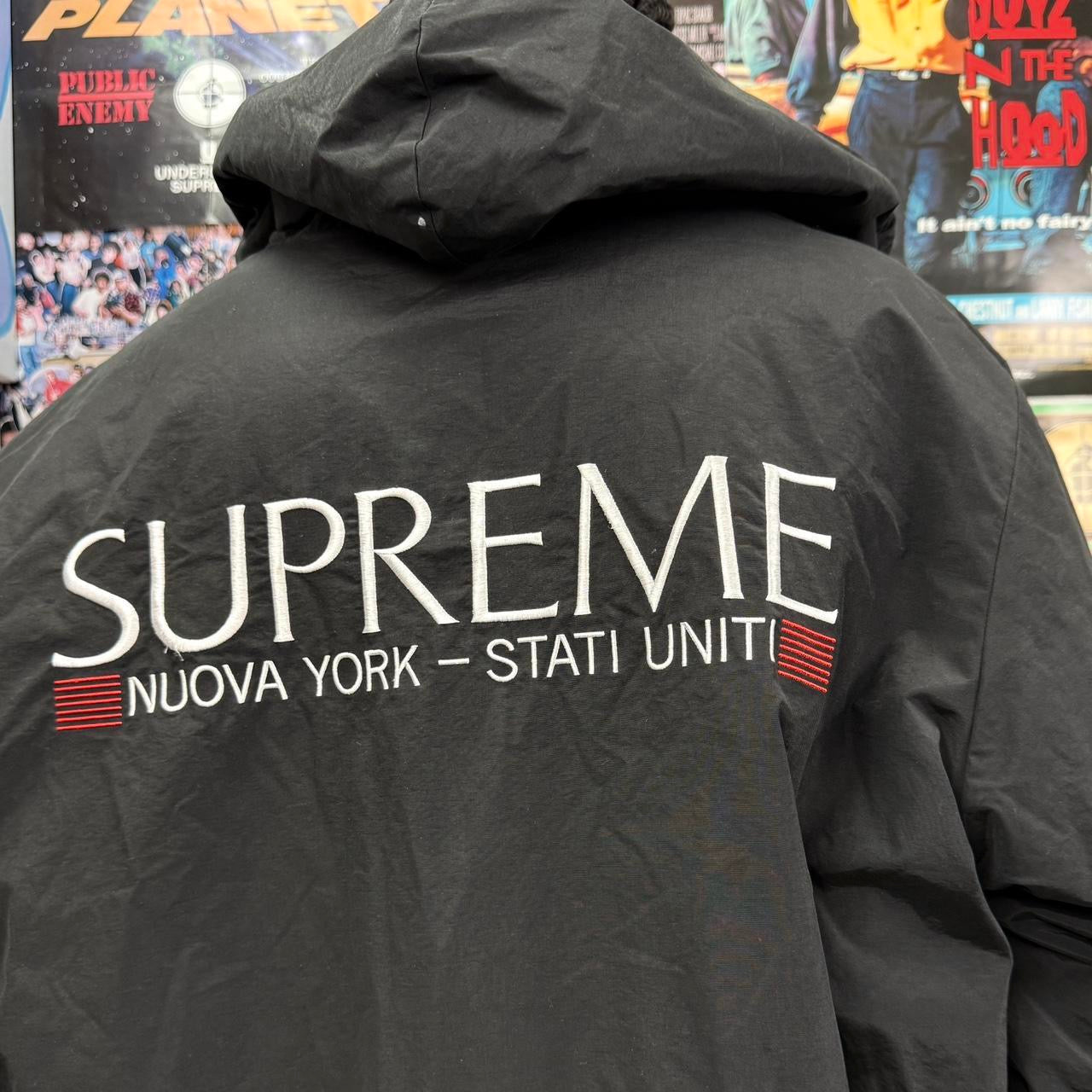 SUPREME SS21 POLARTEC LINED SIDELINE PARKA