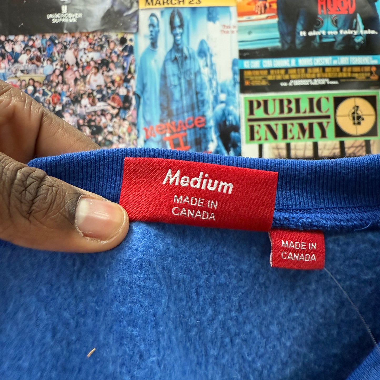 SUPREME SS24 SHANGHAI STORE EXCLUSIVE SMALL BOX CREWNECK