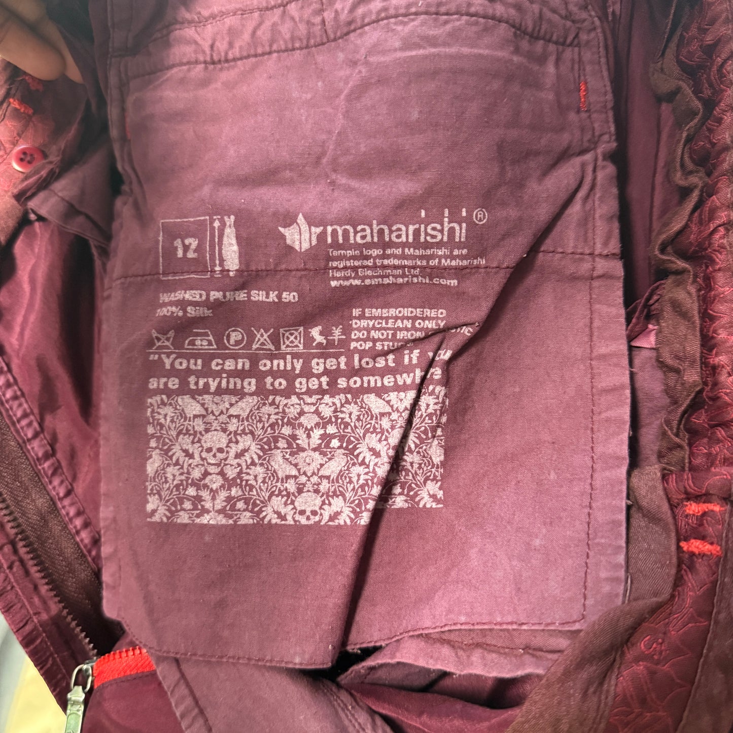 MAHARISHI 2000s EMBROIDERED SNOPANT