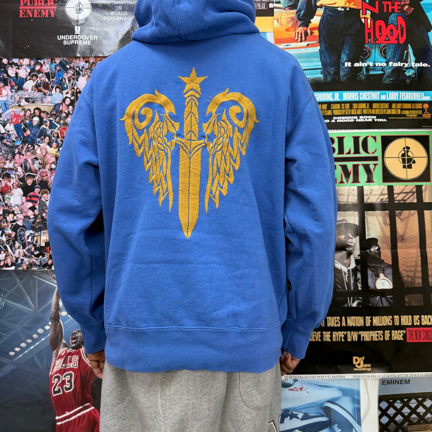 SUPREME FW22 GREAT CHINA WALL SWORD HOODIE