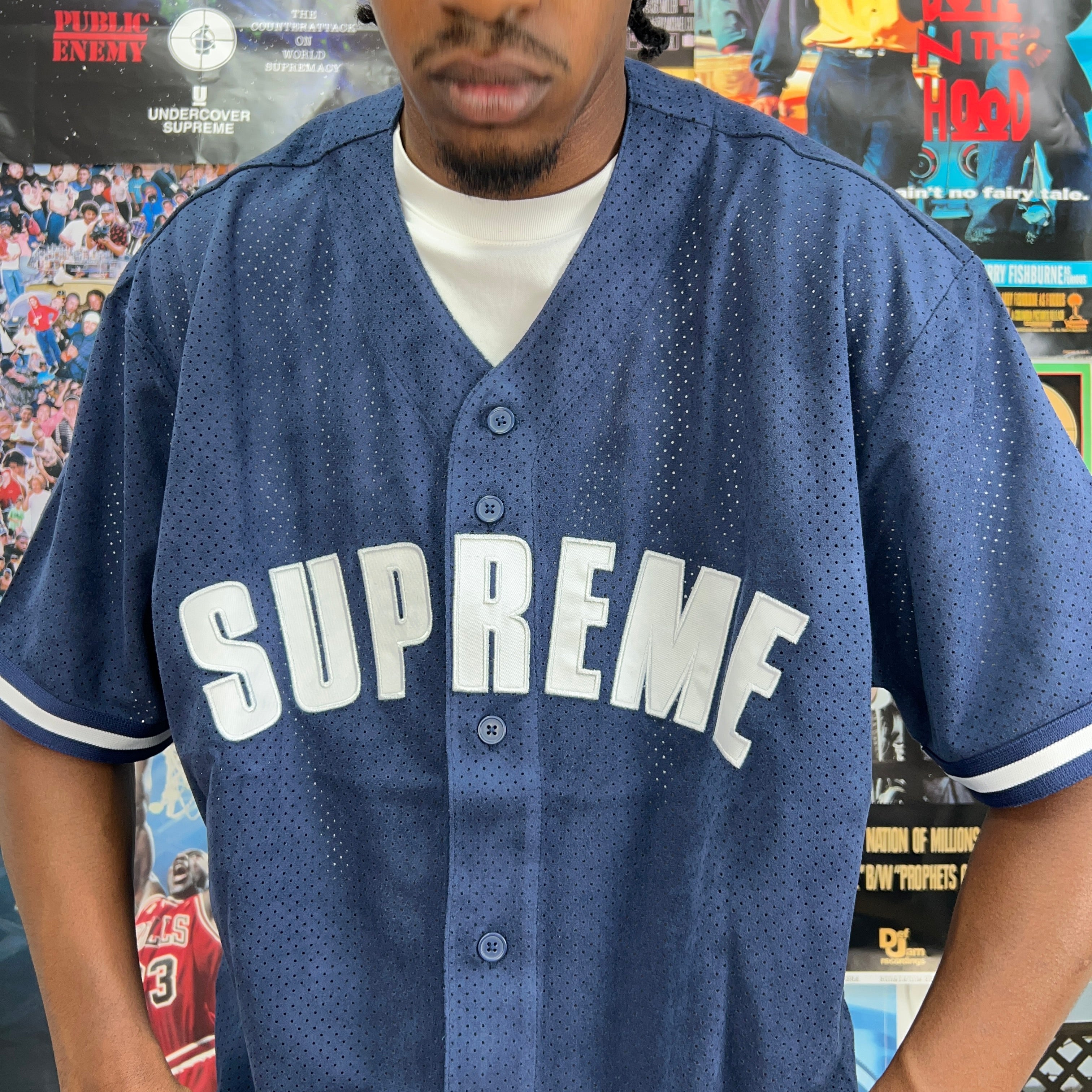 SUPREME ULTRASUEDE JERSEY