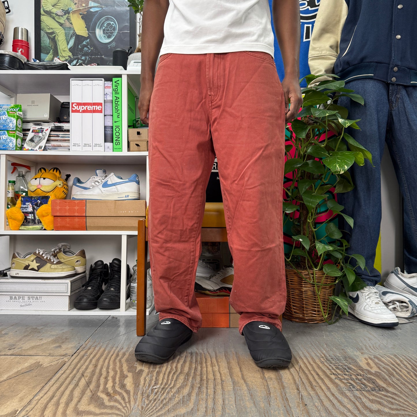 SUPREME SS23 RUST BAGGY JEANS