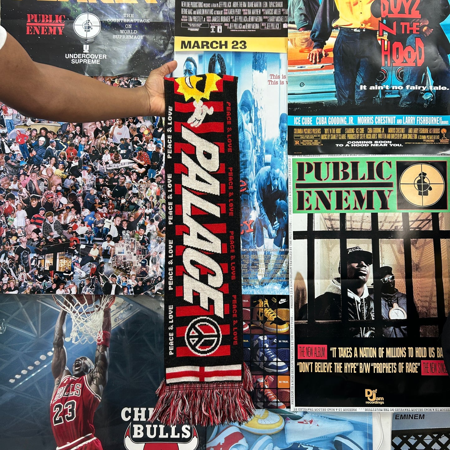 PALACE MOSCHINO FW20 SCARF