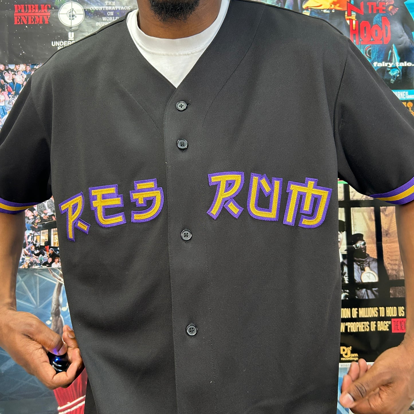 SUPREME SS19 RED RUM BASEBALL JERSEY