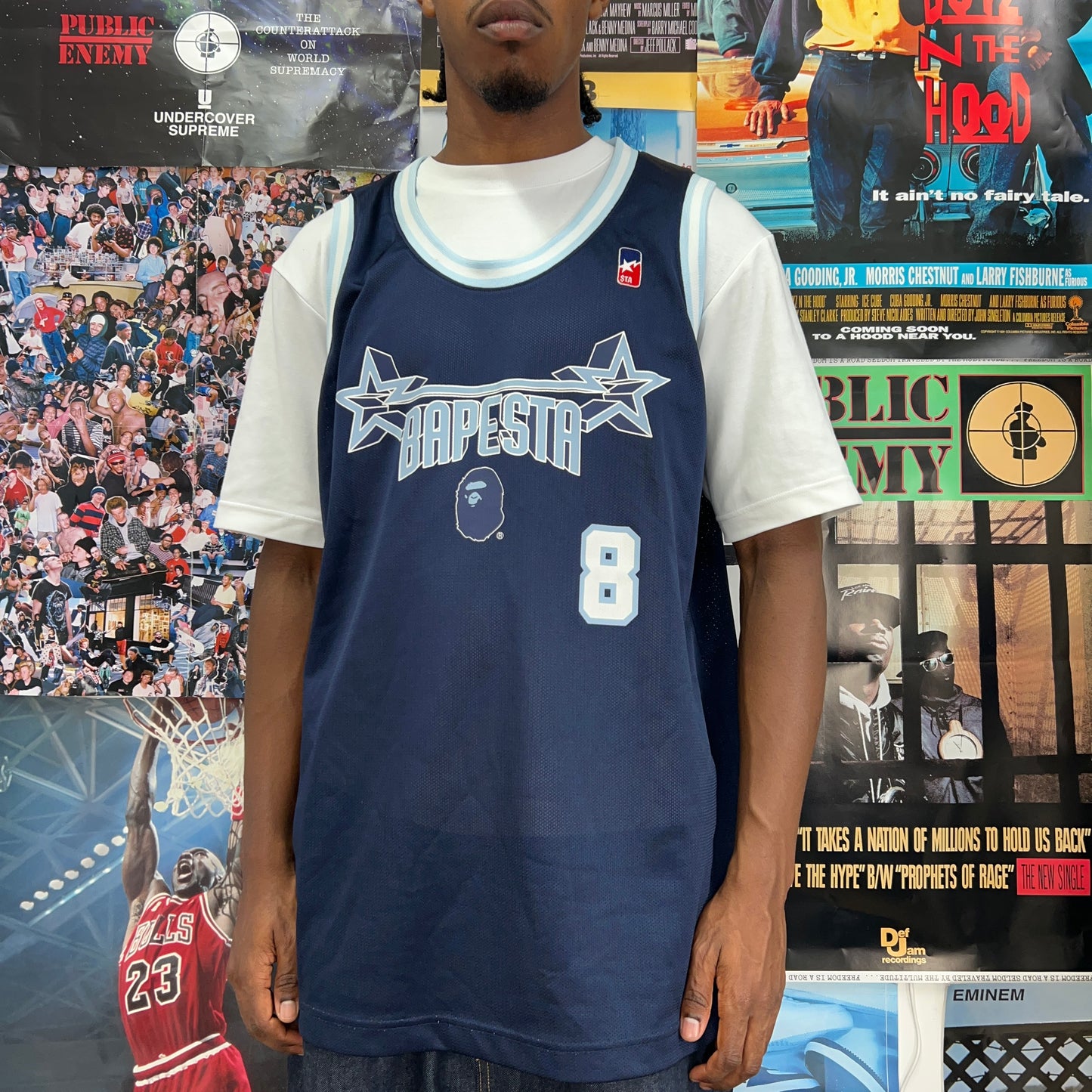 BAPE EARLY 2000s BAPESTA BASKETBALL VEST