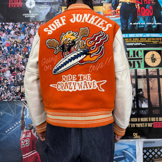 WHITESVILLE VINTAGE LETTERMAN VARSITY JACKET