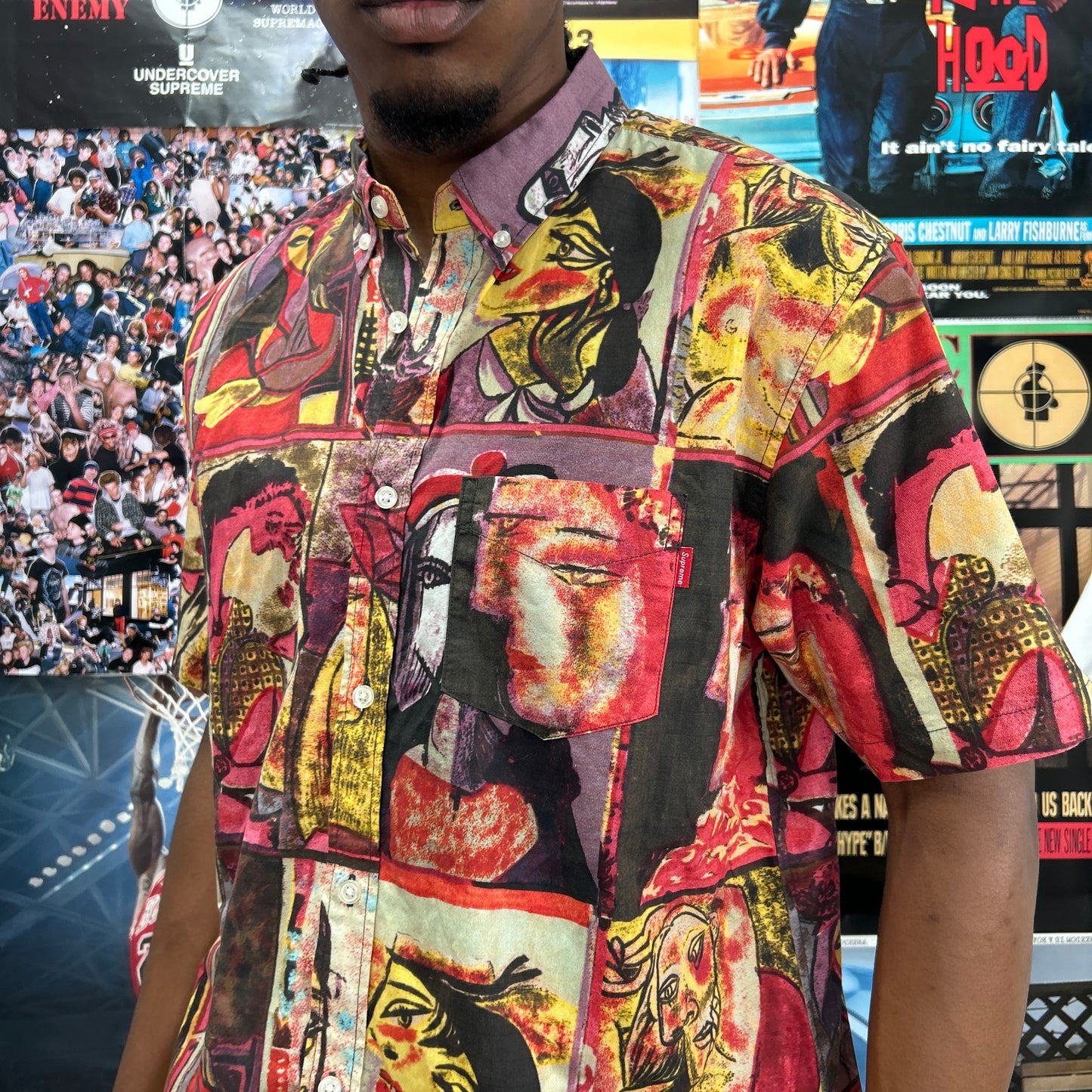 SUPREME SS14 PICASSO SHIRT
