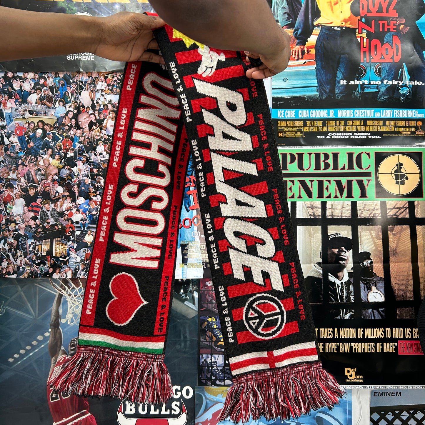 PALACE MOSCHINO FW20 SCARF