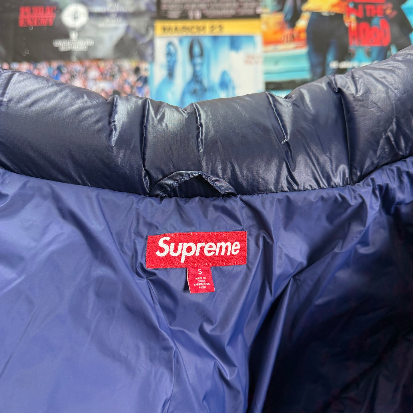 SUPREME FW23 FEATHERWEIGHT DOWN PUFFER JACKET
