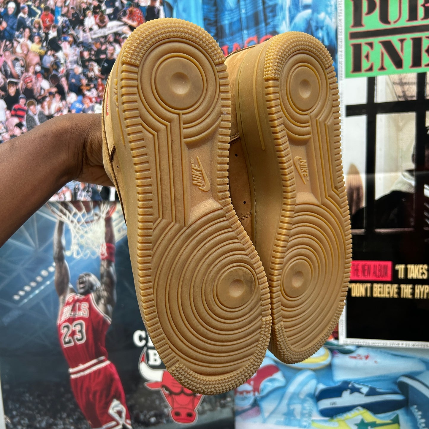 NIKE X SUPREME AIR FORCE 1 LOW SP WHEAT