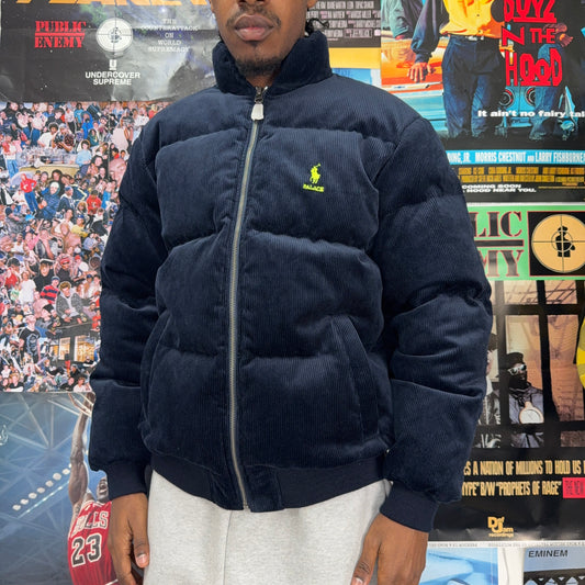 PALACE FW18 RALPH LAUREN CORDUROY DOWN JACKET