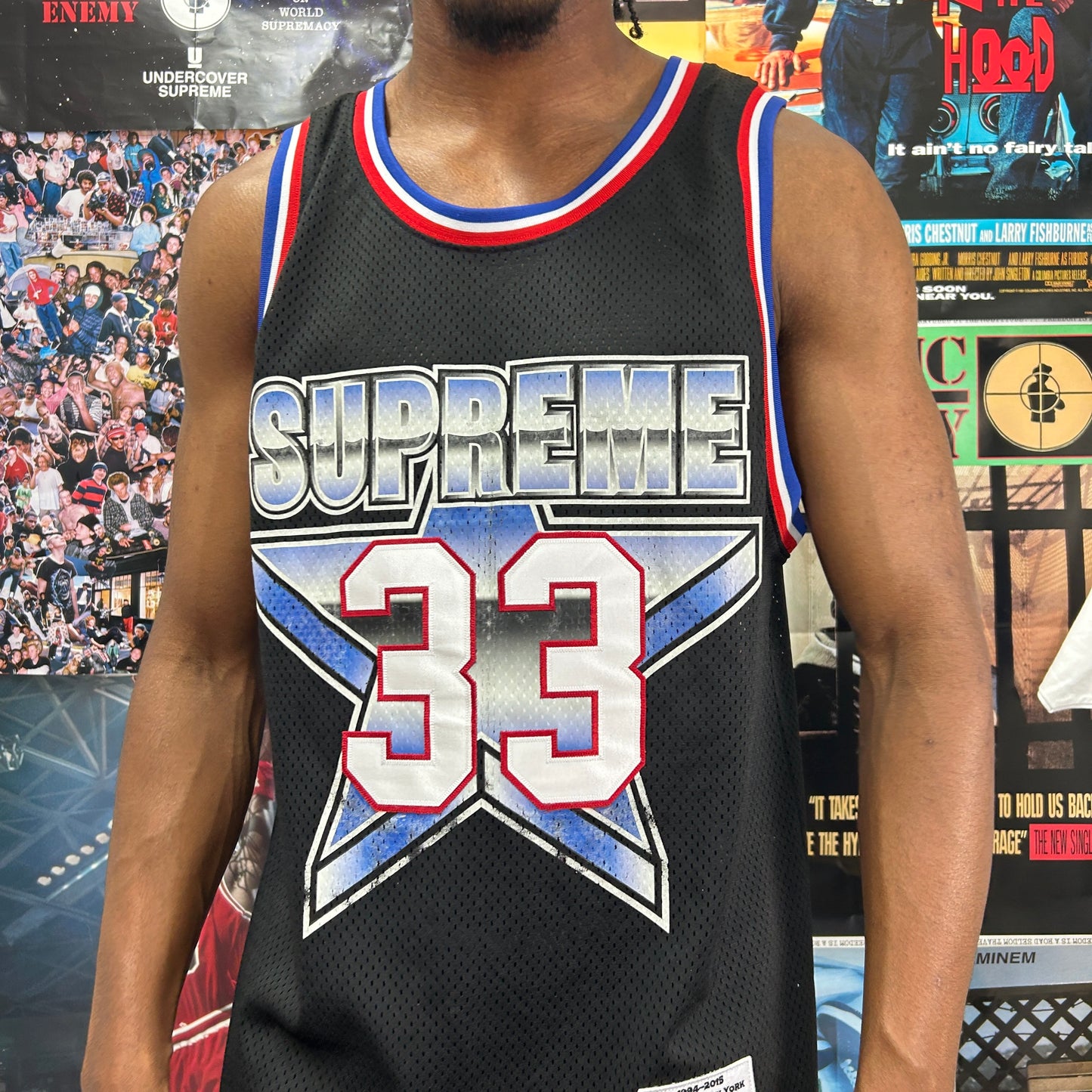 SUPREME SS15 ALL STARS BASKETBALL JERSEY