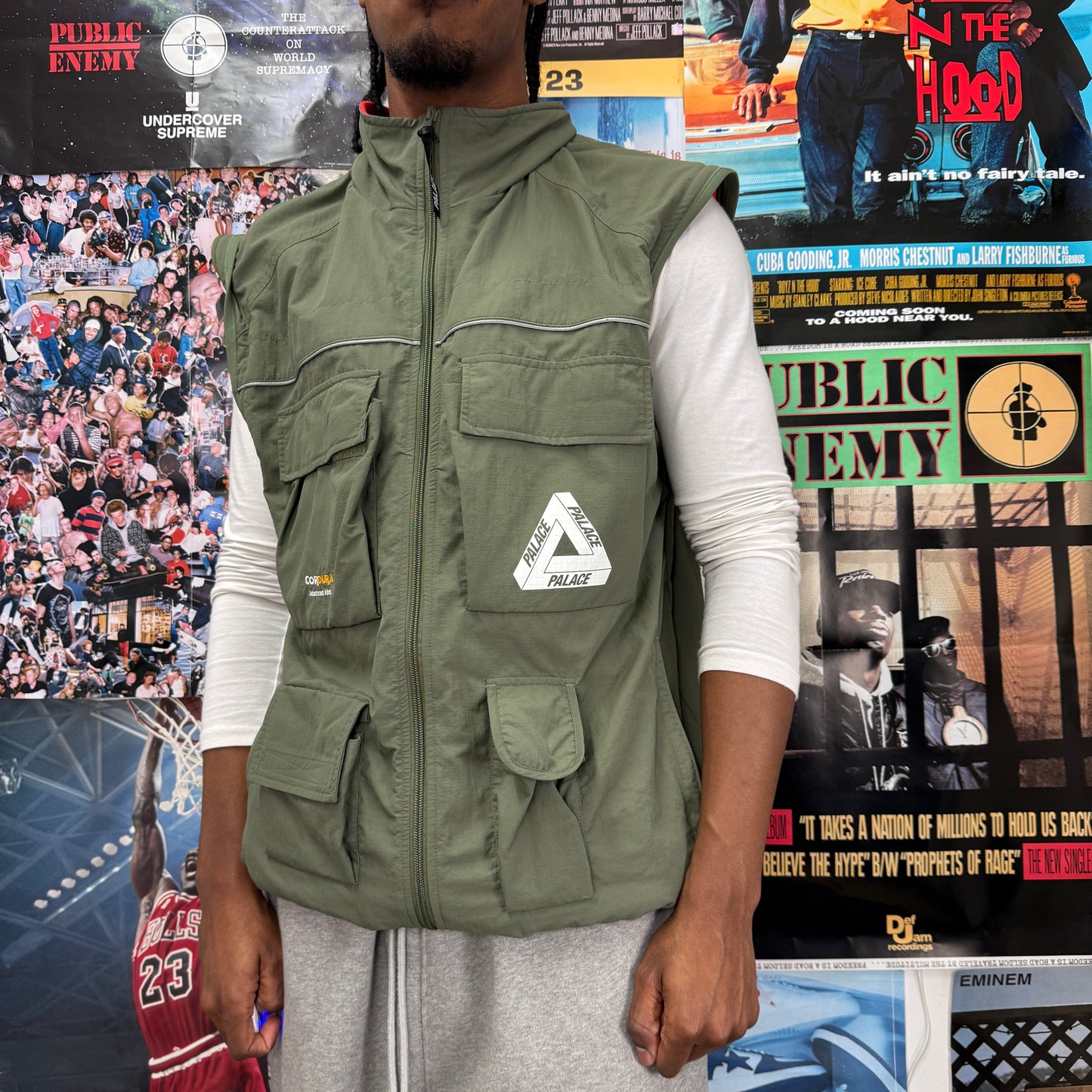 PALACE FW22 CORDURA RS ZIP OFF JACKET