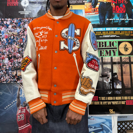 WHITESVILLE VINTAGE LETTERMAN VARSITY JACKET