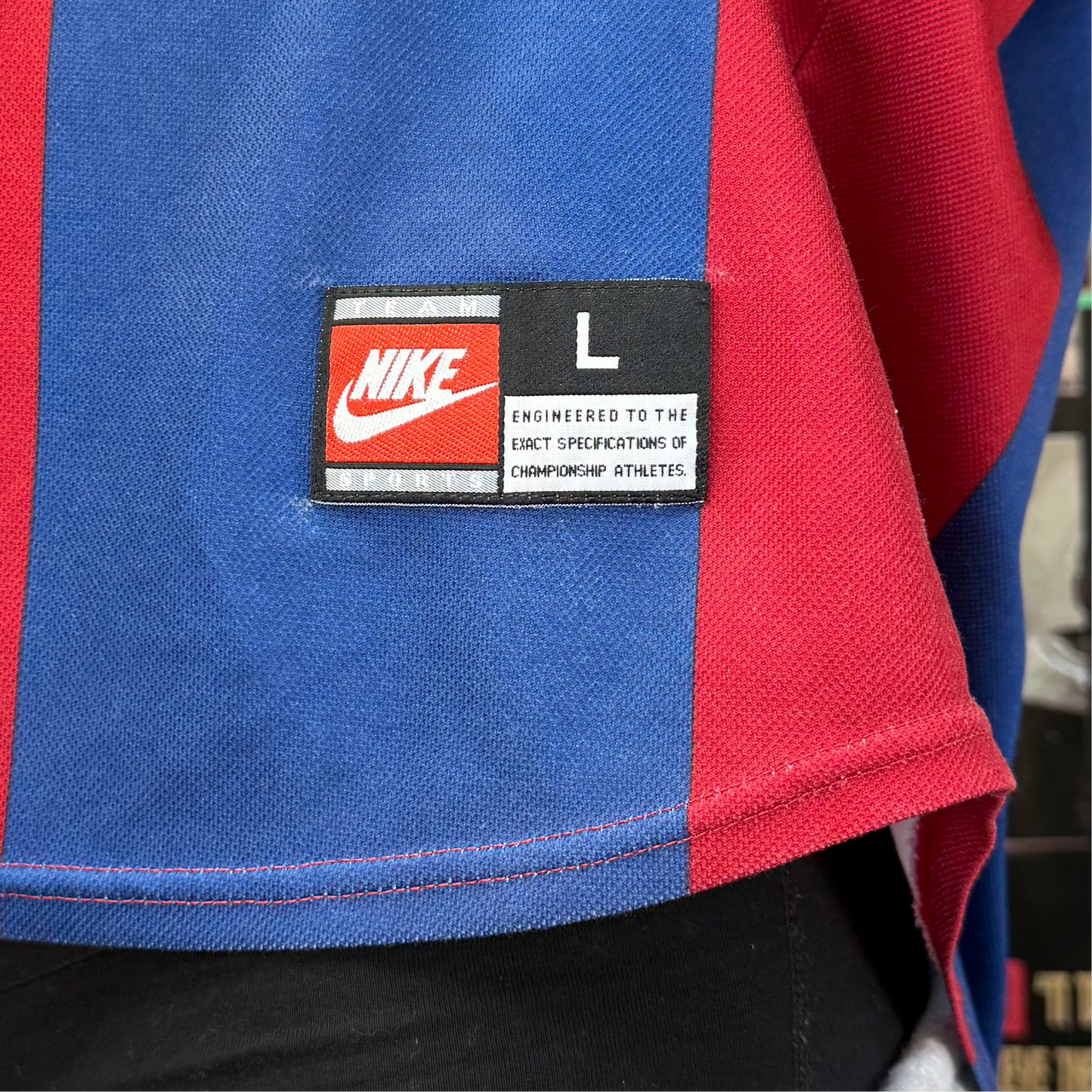 NIKE 1998-2000 BARCELONA HOME KIT