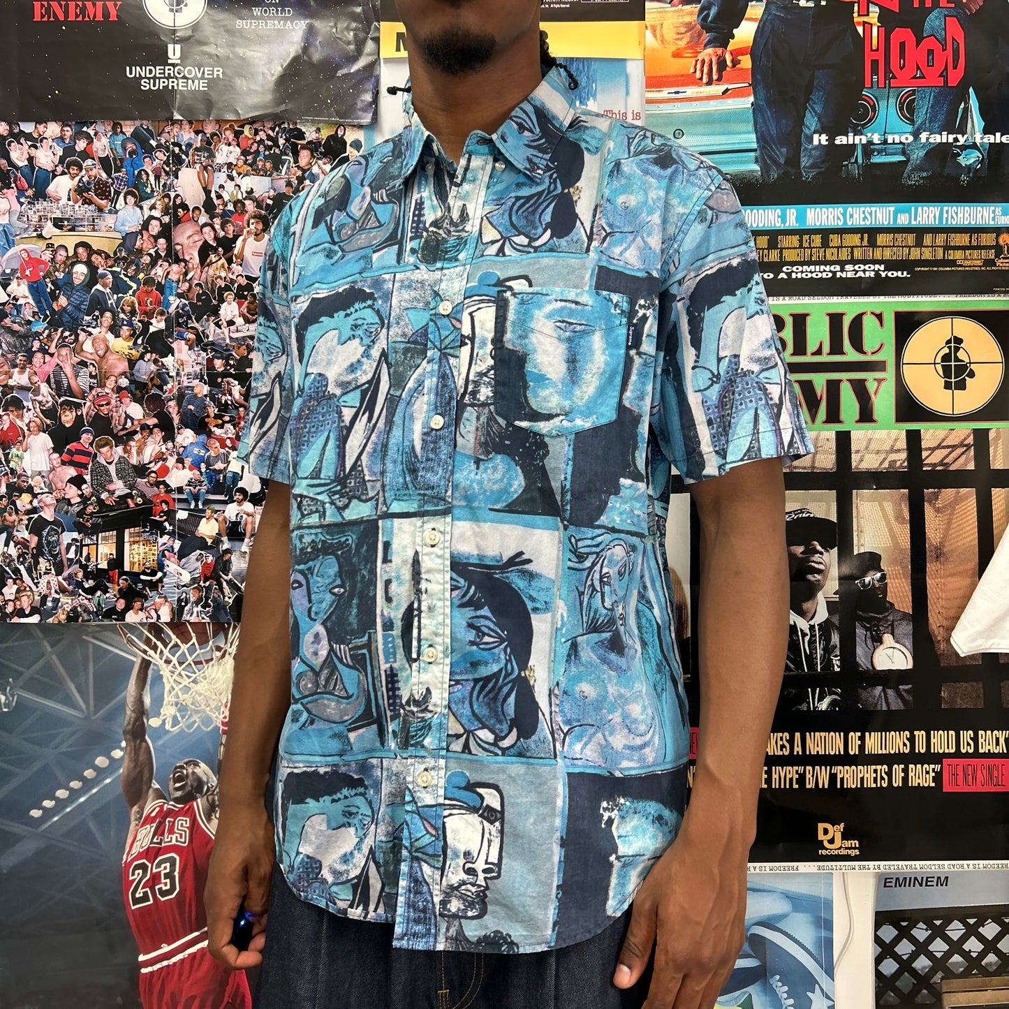 SUPREME SS14 PICASSO SHIRT